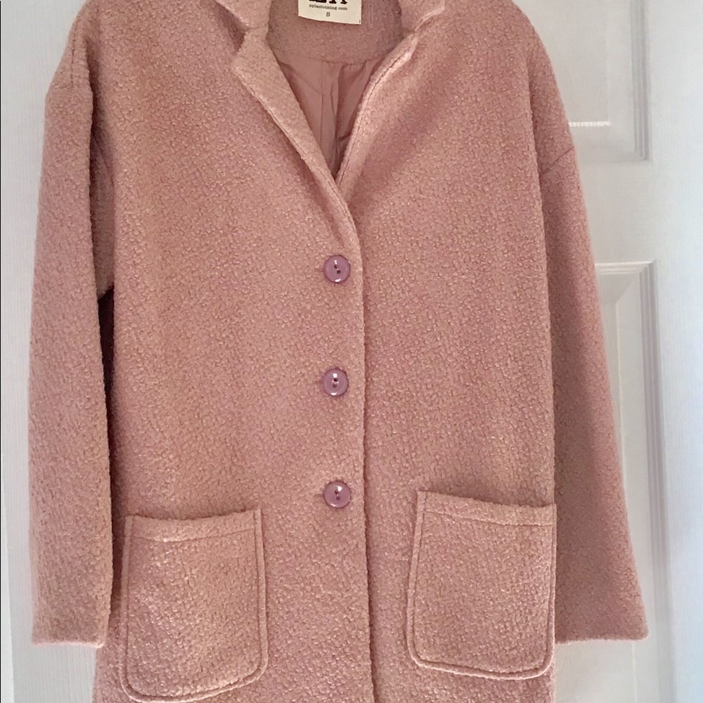 PPLA CLOTHING WOMEN’S DUSTY PINK COAT